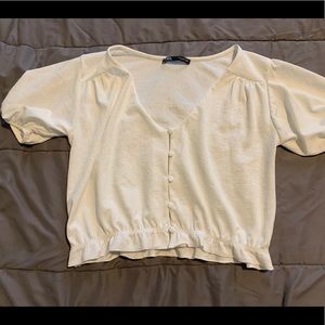 White Blouse from Zara